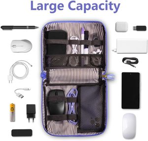 Free sample Electronics Organizer Travel Case,Electronic Accessories Storage <b>Bag</b>,Portable Waterproof <b>Cable</b> Organizer <b>Bag</b> - Product Image 3