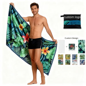 High-Quality Printed Custom Logo Promotional Pool <strong>Towel</strong> Custom Logo Text Beach <strong>Towel</strong> for Company Logo Gift - Product Image 1