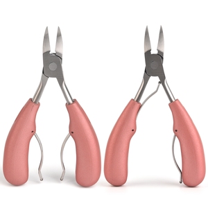 Coupe-ongles à double ressort en acier inoxydable, pince coupante tranchante pour ongles incarnés et épais, manucure et pédicure - Product Image 2