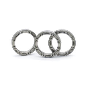 จำหน่ายโดยตรงจากโรงงาน ลูกปืนเม็ดกลมร่องลึกผนังบาง สแตนเลส S6703ZZ/RS (17*23*4 มม.) สำหรับการทำความสะอาดใต้น้ำ - Product Image 2