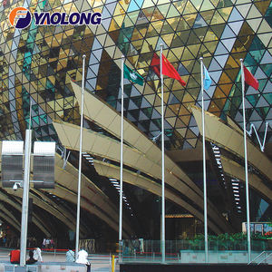 Système de treuil automatique conique en acier inoxydable de 10m 20m Grand mât de drapeau extérieur avec levage et abaissement intégrés pour drapeaux - Product Image 3