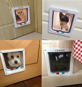 Pet Dog Cat Porta Ribaltabile Magnetico Pet Porta con 4 Vie Blocco di Ingresso o di Uscita Porte Pet Shop Del Gatto Del Cane - Product Image 5