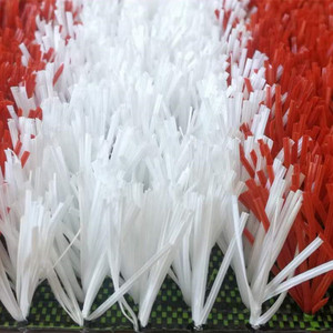 Meisen Usine Prix De Gros Rouge Bleu Vert Couleur Gazon Artificiel 20mm 25mm pour Terrain De Football En Plein Air Piste Piste Sports Gazon - Product Image 2