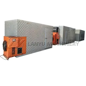 continuous belt dryer/continuous dryer for charcoal briquettes/continuous mesh belt dryer