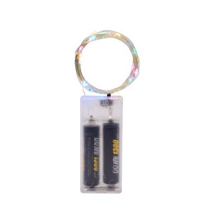 Guirnalda de luces LED con cable de cobre, 220V, alimentada por USB, luces de hadas para decoración navideña, iluminación ambiental de colores - Product Image 5