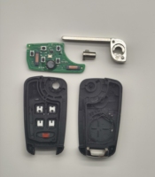Clé de voiture télécommandée à 5 boutons pour Chevrolet Cruze Impala Malibu avec Holden 315 MHz 433 MHz PCF7952E 46 Chip FCC ID OHT05918179