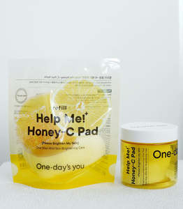 Help Me Honey C Pad Refill, 60 Discos de Tónico Facial Vegano Orgánico con Vitamina C para Iluminar, Hidratar y Exfoliar la Piel - Product Image 2