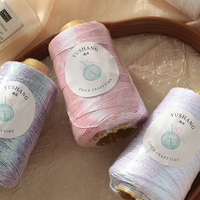Fil à broder en polyester mercerisé trilobal 120D/2, teint en masse, résistant aux hautes températures, pour le point de croix et le crochet