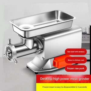 New Frozen Minced <b>Meat</b> Multipurpose <b>Meat</b> <b>Grinder</b> and Sausage Maker High Power Electric Automatic 2200W 150kg/h Capacity - Product Image 2