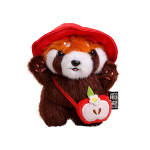 Peluche Panda Rouge Mignon en Fuite, Jouet en Peluche, Poupée pour Machine à Griffes, Cadeau d'Anniversaire, Porte-clés Pendentif, Polyester, Unisexe, 14 ans et plus - Product Image 5