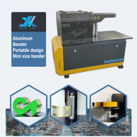Mini plieuse CNC JX AUTO, pliage et roulage automatiques pour le façonnage des métaux en aluminium