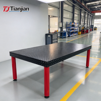 Table de soudage 3D robuste D16, plateforme de serrage modulaire, banc de travail de positionnement précis pour atelier de soudage et de fabrication