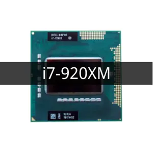 चरम संस्करण I7 920XM 2.00GHz सीपीयू I7-920XM SLBLW प्रोसेसर 8M ट्रैक्टर कोर