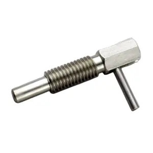 低价定制扭锁丁字手柄焊接安装可伸缩弹簧柱塞拉销