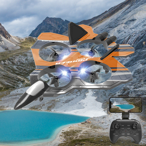 Drone Quadricoptère RC en Mousse EPP - Contrôle Complet des Manœuvres, Maintien d'Altitude & Vitesse Réglable + Lancement par Lancer (Vol Avant/Arrière/Latéral) - Product Image 1