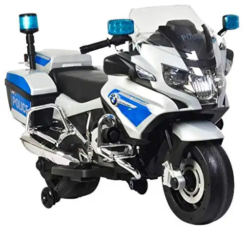 beby kids Police powerful wheels moto BMW RS1200 baby car bike motorcycle kids rideon car