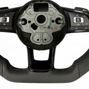 Volant <span class=keywords><strong>de</strong></span> <span class=keywords><strong>course</strong></span> en cuir personnalisé <span class=keywords><strong>de</strong></span> haute qualité pour Volkswagen Golf 6 MK6 GTD GTI R Scirocco Polo - Product Image 3