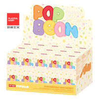 Figura POP MART 100% Original, POP MART POP BEAN, Serie de Disfraces, Caja Sorpresa, 3 cm, Labubu, Hirono, Molly, Mini Figura