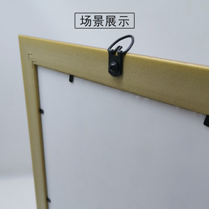 Single-hole <b>Photo</b> <b>Frame</b> Hooks Oval Iron Reusable Picture Wall Decor Accessories Minimalist Modern Style - Product Image 5