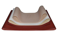 Bande transporteuse transparente sans couture blanche MINSEN, fabricant de bandes transporteuse en silicone