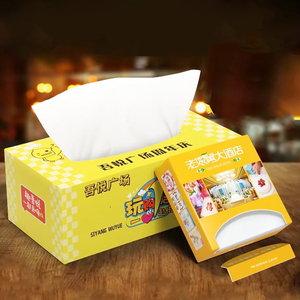 Khăn ăn Thương mại Tùy chỉnh và hộp giấy vệ sinh có in logo cho nhà hàng quán bar phòng ăn triển lãm thương mại - Product Image 1