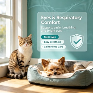 AMZ Bestseller Haustierzubehör L-Lysin-Tropfen mit Apfelessig Natürlicher Hühnergeschmack für Hunde & <span class=keywords><strong>Katzen</strong></span> zur Erholung & Immunität - Product Image 5