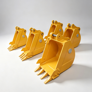 Godet de terrassement SOOSAN 2,5 m³ compatible avec excavatrice de 48 tonnes, pour sols durs, argile, pierres molles, travaux de construction légers. - Product Image 1