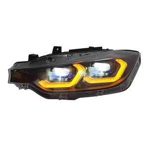 Nuevos Faros Delanteros Láser Mejorados para <span class=keywords><strong>BMW</strong></span> Serie <span class=keywords><strong>3</strong></span> F30 F35 M3 F80, Lentes de Doble Haz, Luces de Circulación Diurna - Product Image 2