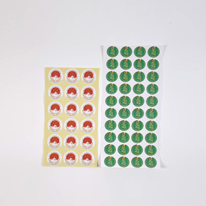 Autocollant imperméable en vinyle impression étiquette adhésive autocollant emballage rouleau étiquette <span class=keywords><strong>prix</strong></span> d'usine Logo autocollant - Product Image 1