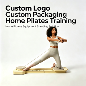 Equipo de Ejercicio para Gimnasio en <span class=keywords><strong>Casa</strong></span>, Tabla de Yoga Multifuncional, Plegable, para Entrenamiento del Core, Reformer de Pilates - Product Image 2