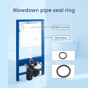 Ensemble <span class=keywords><strong>de</strong></span> connecteurs <span class=keywords><strong>de</strong></span> tuyau en caoutchouc avec réservoir d'eau caché pour salle <span class=keywords><strong>de</strong></span> bain - Product Image 5