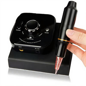 <span class=keywords><strong>Profesional</strong></span> eléctrico Dermograph tatuaje pluma máquina cuero cabelludo <span class=keywords><strong>micropigmentación</strong></span> labio cejas PMU Kit herramienta de maquillaje permanente - Product Image 3