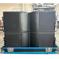KA212A Çift 12 İnç Aktif Line Array Hoparlör 800W Neodimyum Güçlü PA Hoparlör, Turne Sahne Kiralama Açık Hava Etkinlikleri için