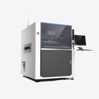 Machine d'impression de PCB entièrement automatique de haute précision Imprimante à jet de pâte à souder SMD, imprimante de pochoir SMT en ligne pour 1.2 mètres