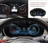Los Más Vendidos: Panel de Instrumentos Digital LCD de 12.3 Pulgadas con CarPlay para Mercedes-Benz W205 W253 C200 C260 GLC 15-19