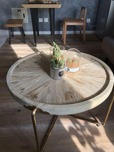 Nuovissimi <span class=keywords><strong>Tavoli</strong></span> da Caffè Rotondi in Olmo e Pino Invecchiato di Alta Qualità e Durevoli per Banchetti, Hotel e Caffetterie - Product Image 6