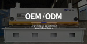 Chất lượng cao qc11y/K thủy lực chém sự xén lông trừu Máy cắt hoàn toàn tự động kim loại cắt dễ dàng tấm cắt - Product Image 6