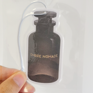 2025 Modern araba hava spreyi özel Logo koku parfüm şişesi kokulu kağıt kartı uzun ömürlü pamuklu kağıttan yapılmış - Product Image 5