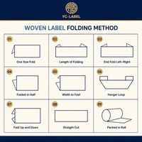 Étiquette de vêtement personnalisée pour les marques de vêtements, livraison DDP, livraison rapide, fabricant d'étiquettes tissées pour vêtements