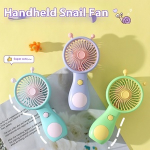Tùy Chỉnh Ốc 3-Tốc Độ Phim Hoạt Hình Mini <span class=keywords><strong>Fan</strong></span> Hâm Mộ, USB Sạc Phiên Bản, Xách Tay Mini <span class=keywords><strong>Fan</strong></span> Thích Hợp Cho Sinh Viên Để Sử Dụng - Product Image 2