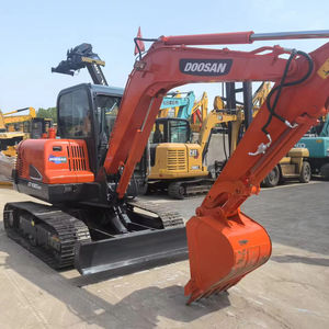 Excavatrice d'occasion originale sud-coréenne Doosan DX60-9C 6 tonnes mini pelle sur chenilles d'occasion avec prix compétitif en stock - Product Image 1