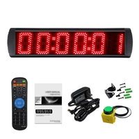 YIZHI jam balap Digital portabel, 5 inci Stopwatch penghitung waktu mundur dengan kabel tombol Start Stop Reset & Remote Control nirkabel