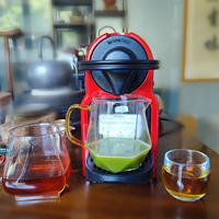 Capsules de thé matcha OEM, polyphénols de thé naturel, capsules de thé matcha pour machine à café Nespresso