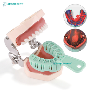 Plateaux d'empreinte dentaire pour implants, supports de dents en plastique, déflecteurs pliables en plastique, tailles S/M/<span class=keywords><strong>L</strong></span>, pour implantation dentaire - Product Image 4