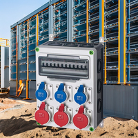 Boîtier de prise de courant industrielle certifié UL94-V0 IP65, boîtier de jonction PC conçu pour l'industrie, pour l'enclosure d'instruments électroniques