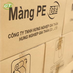 Film d'emballage industriel pré-étiré Matériau PE souple pour sécuriser en toute sécurité les charges lourdes ou irrégulières Processus de coulée - Product Image 1