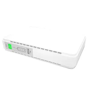 Baterai Ex-top 2200Mah * 4 DC MIni Ups untuk Router Wifi Mini DC 5V 9V 12V Output POE 15V 24V