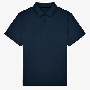 Camisas de Golf de Lujo para Hombre OEM, Sólidas, de Secado Rápido, Tela Elástica Premium en Cuatro Direcciones, Logotipos Bordados Personalizados, Exclusivas y Hechas a Medida - Product Image 5