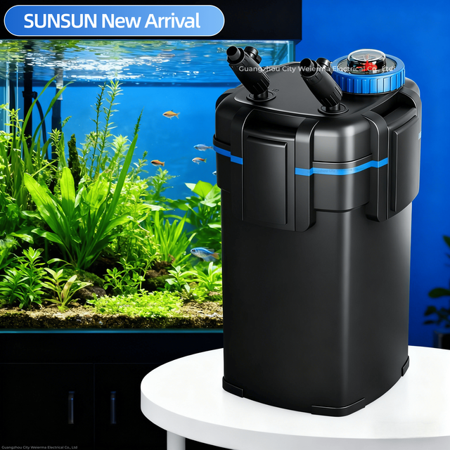 New OEM External Canister Filter Wholesale SUNUN YWY-500/600/700 Small Aquarium Water Filter
