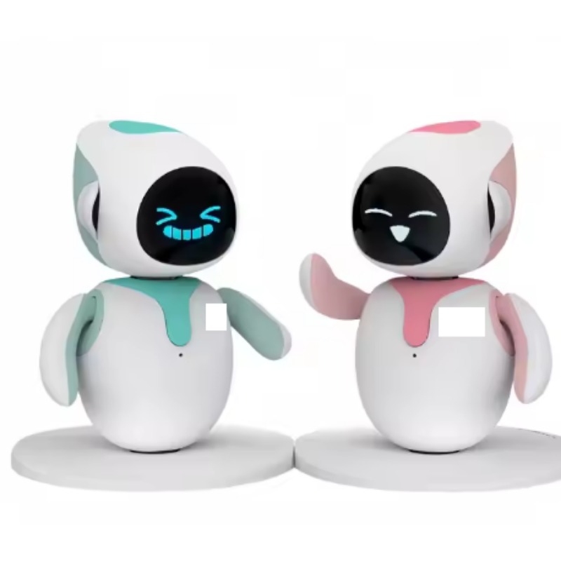 Pink Robot - Smart Educational Toy with Light & Sound